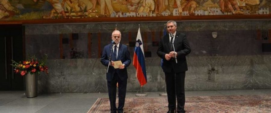 Xhaferi- Zhidan: Përkrahje e Sllovenisë për në NATO dhe BE