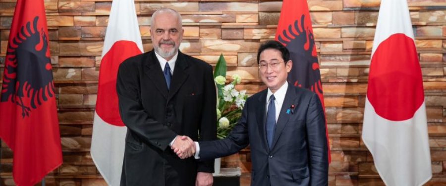 Rama takon kryeministrin japonez, pritet emërimi i një ambasadori për Ballkanin Perëndimor